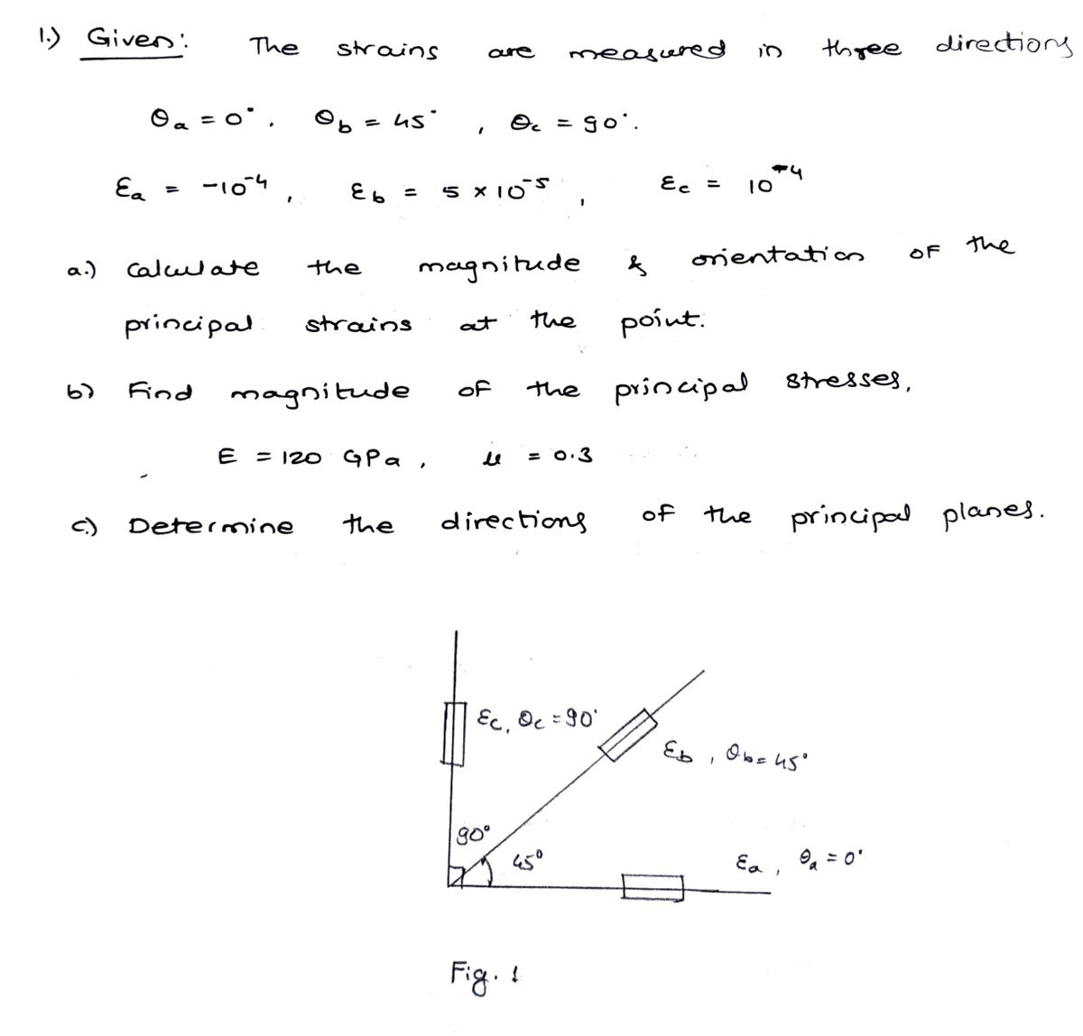 Mechanical Engineering homework question answer, step 1, image 1